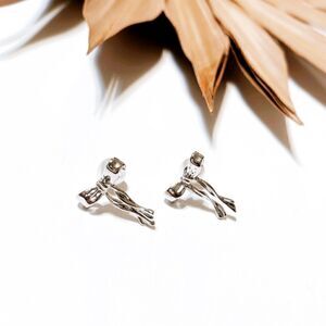pearl earrings #1068